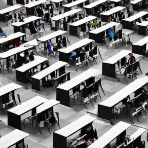 Artistic representation for 7 out of 10 B . C . post - secondary students financially unstable : survey