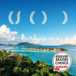 Artistic representation for OUTRIGGER Resort Fijian properties dominate at 2024 Holidays with Kids Reader Choice Awards