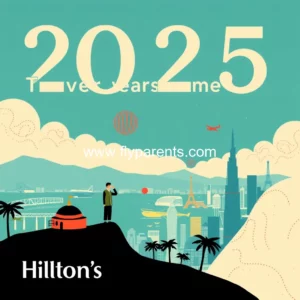 Artistic representation for 2025: the year of the travel maximizer - hilton's trend report