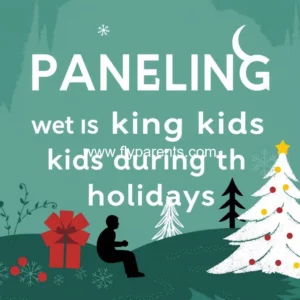 Artistic representation for Parents Handling stress of the kids during the holidays Country 1130 KBMR