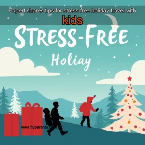 Artistic representation for Expert shares tips for stress free holiday travel with kids