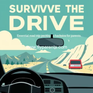 Artistic representation for Survive the Drive : Essential Road Trip Hacks for Parents