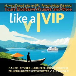 Artistic representation for How to Travel Like a VIP : Private Villas Tailored Tours Exclusive Cruises and More