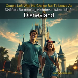 Artistic representation for Couple Left With No Choice But To Leave As Children Screaming Meltdown Ruins Trip to Disneyland