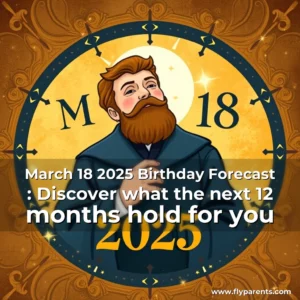 Artistic representation for March 18 2025 Birthday Forecast : Discover what the next 12 months hold for you