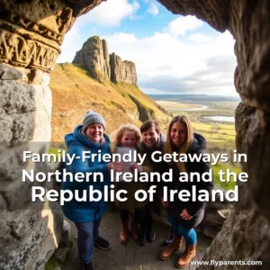 Artistic representation for Family-Friendly Getaways in Northern Ireland and the Republic of Ireland