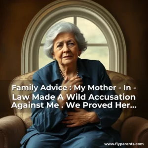 Artistic representation for Family Advice : My Mother - In - Law Made A Wild Accusation Against Me . We Proved Her Wrong But She Still Spreading Her Lies . I Have Asked Her To Stop But She Won'T.