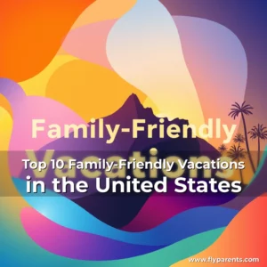 Artistic representation for Top 10 Family-Friendly Vacations in the United States