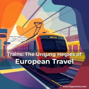 Artistic representation for Trains: The Unsung Heroes of European Travel