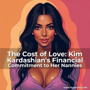 Artistic representation for The Cost of Love: Kim Kardashian's Financial Commitment to Her Nannies