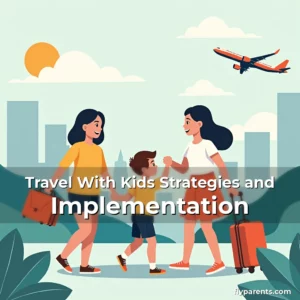 Artistic representation for Travel With Kids Strategies and Implementation