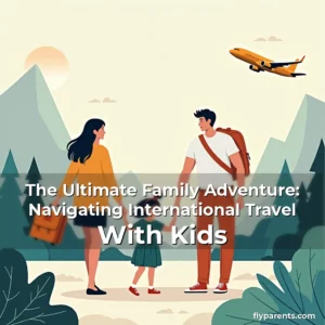 Artistic representation for The Ultimate Family Adventure: Navigating International Travel With Kids