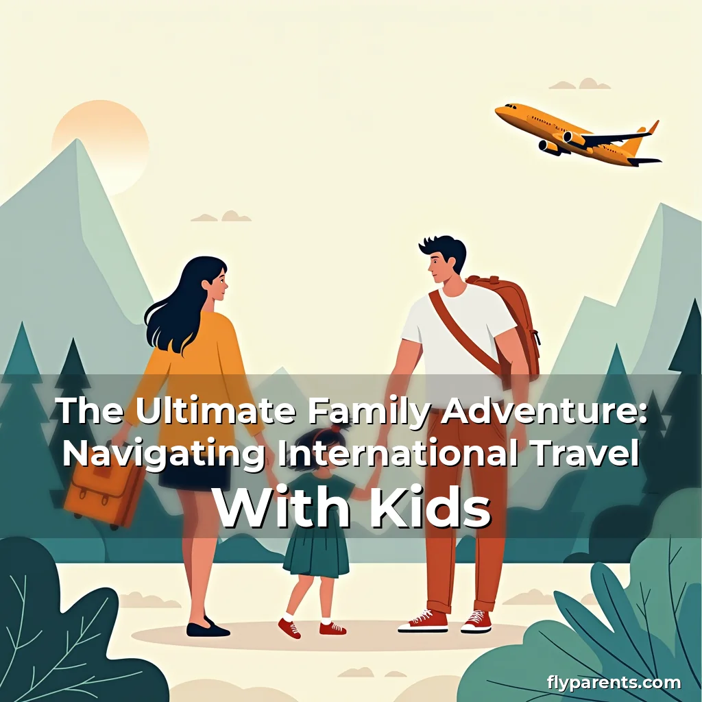 Read more about the article The Ultimate Family Adventure: Navigating International Travel With Kids