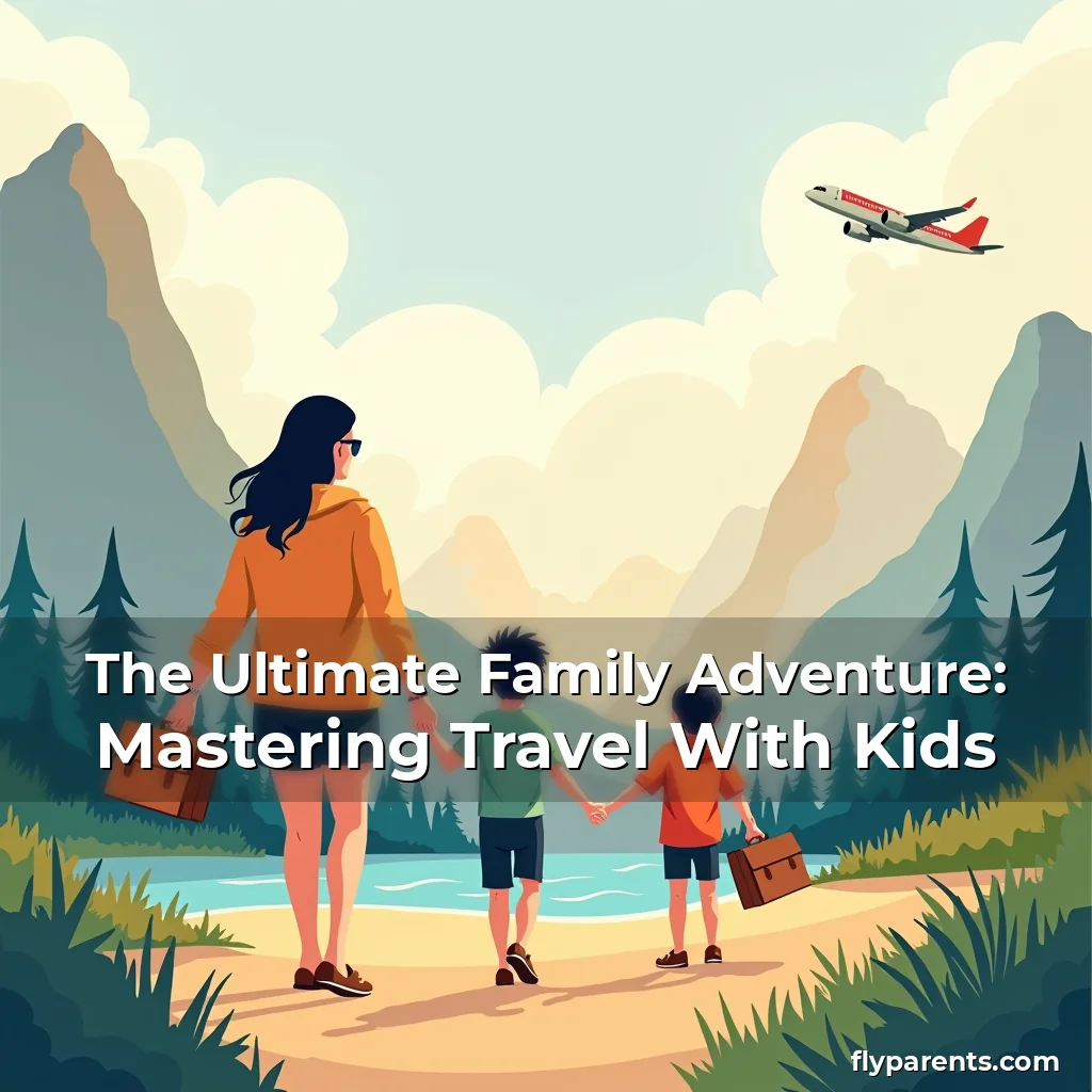 Read more about the article The Ultimate Family Adventure: Mastering Travel With Kids