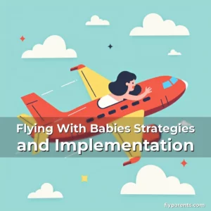 Artistic representation for Flying With Babies Strategies and Implementation